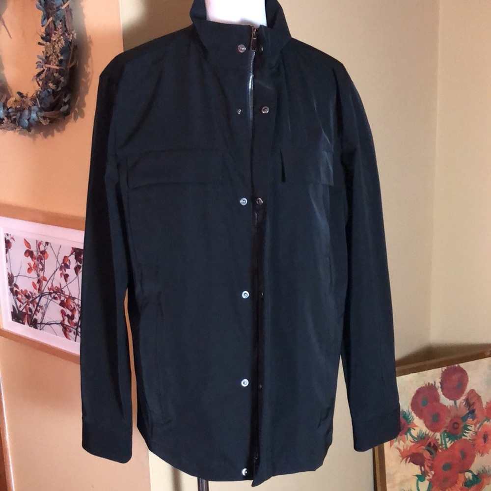 THEORY Size XL Yost N’ Fuel Zip & SnapFront Jacket Classic contemporary … - Picture 6 of 16
